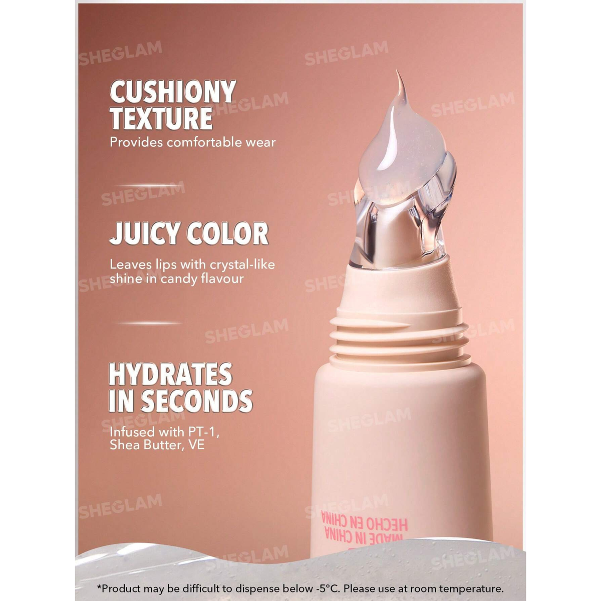 مرطب الشفاه كريستال غليز – كاندي لين SHEGLAM Crystal Glaze، 10 مل