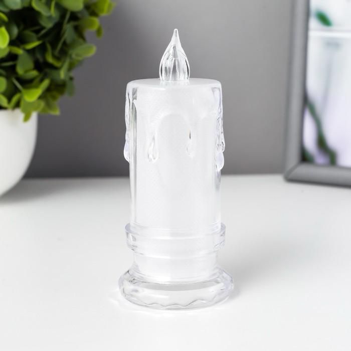 شمعة بلاستيكيه انيقة  8.5 سم - تعمل بالبطاريه