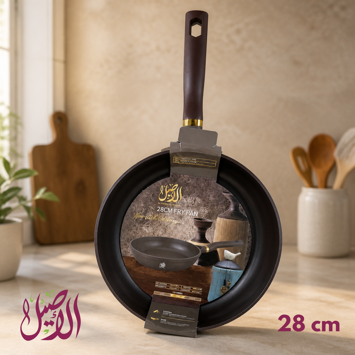 قلاية جرانيت غير لاصقة 28 سم الاصيل