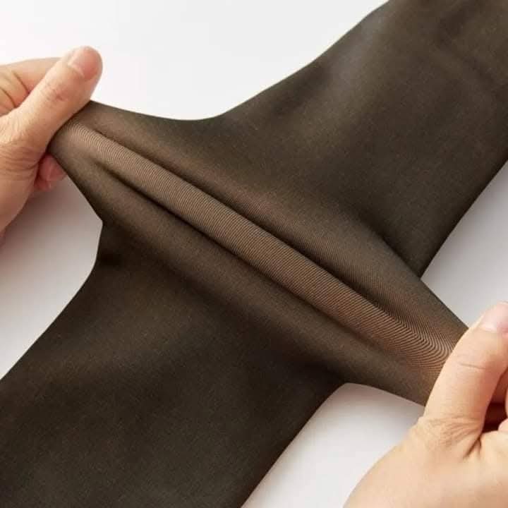 كولون نسائي حراري مبطن ببطانة صوفية دافئة بمظهر شبكي شفاف