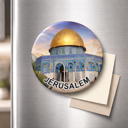 مغناطيس ثلاجة القدس – تصميم قبة الصخرة