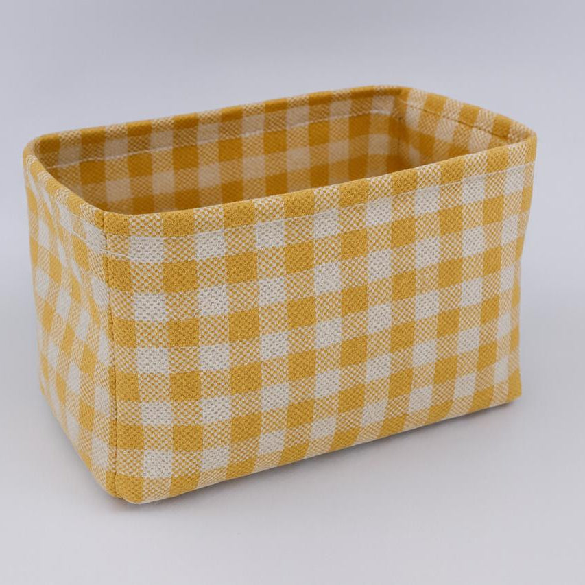 سلة تخزين قماشية صغيره وانيقه