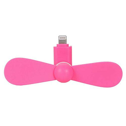 مروحة ميني USB للموبايل – Micro USB و Lightning