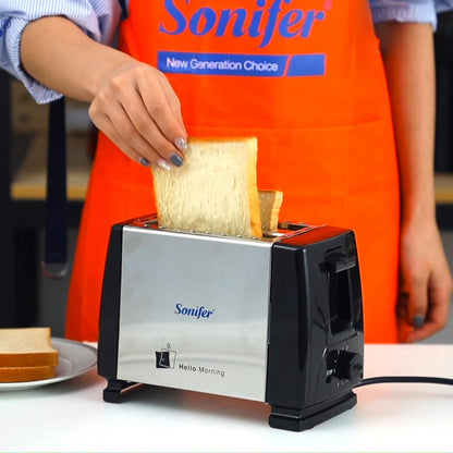 محمصة خبز كهربائية 2 شريحة – Sonifer WD-002