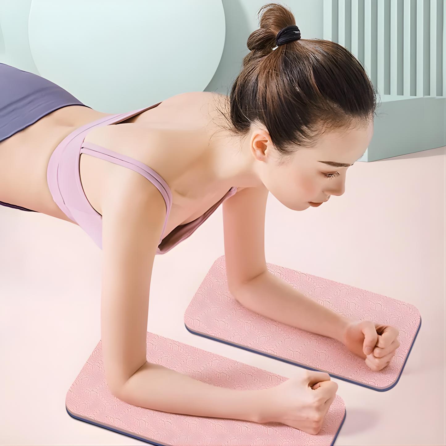 زوج وسادات ايروبيك فوم