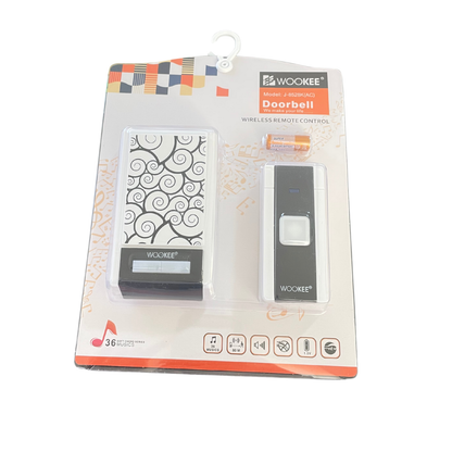 جرس باب لاسلكي أنيق وسهل التركيب WOOKEE