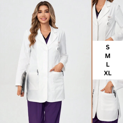 لاب كوت طبي بتصميم عصري وأنيق