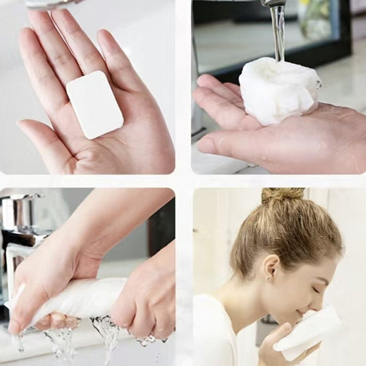 مجموعة بشاكير مضغوطة صغيرة – 20 قطعة (مناديل سحرية قابلة للتمدد)