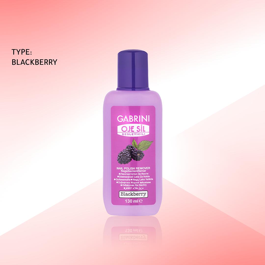 مزيل مناكير الأظافر(اسيتون) GABRINI 130 مل برائحة التوت 🍇
