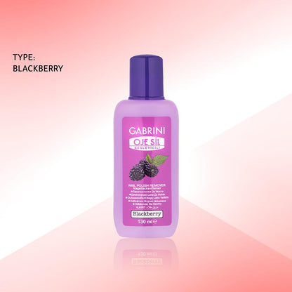 مزيل مناكير الأظافر(اسيتون) GABRINI 130 مل برائحة التوت 🍇
