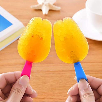 قالب آيس كريم بلاستيك مزدوج كيوت (DIY)