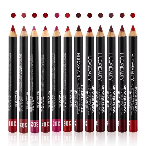 قلم تحديد وتلوين الشفاه من Huda Beauty – Lip Stick Pencil Set