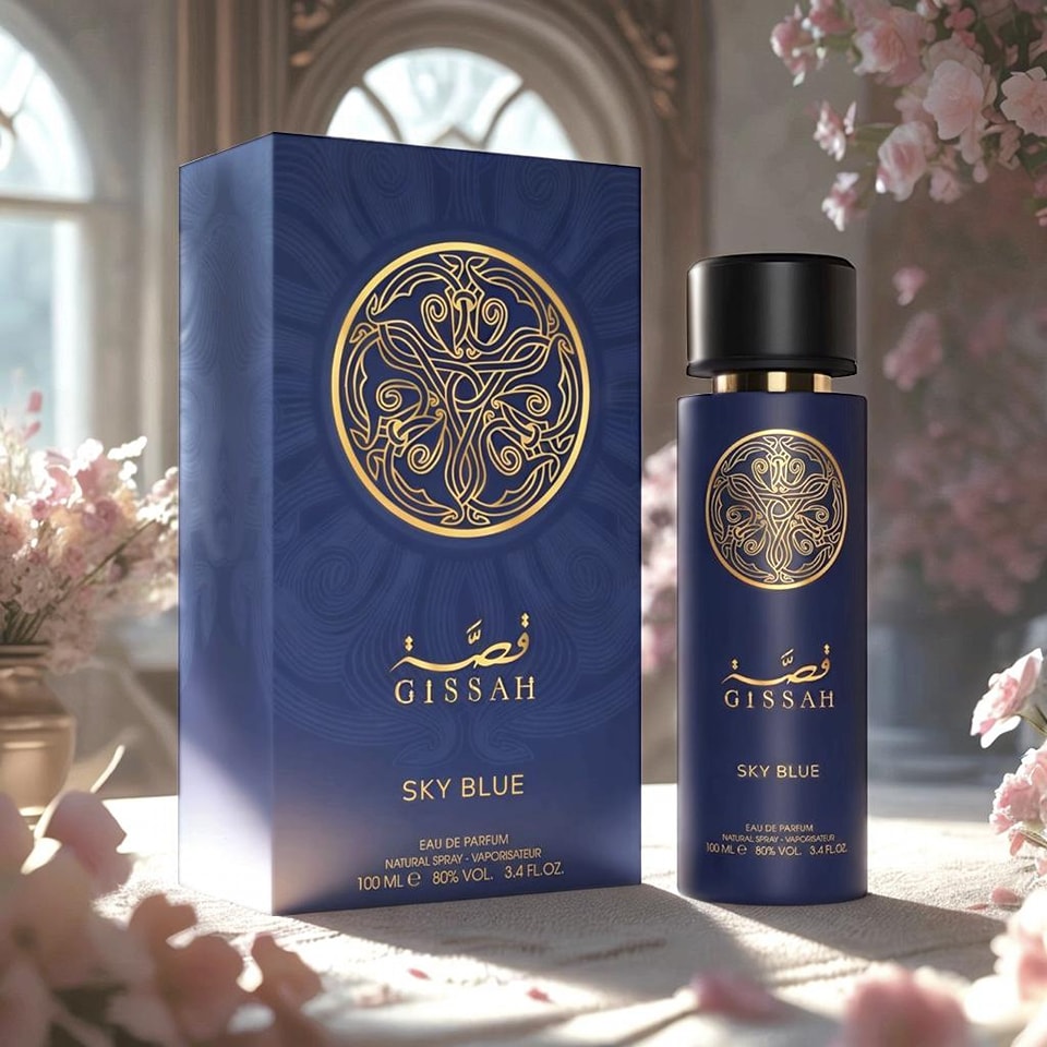 عطر قصة 100 ml سكاي بلو (Qissah – SKY BLUE)