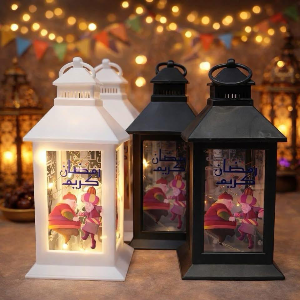فانوس رمضان ديكوري كلاسيكي –حجم متوسط
