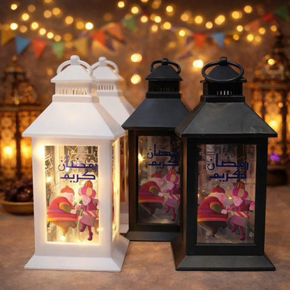 فانوس رمضان ديكوري كلاسيكي –حجم متوسط