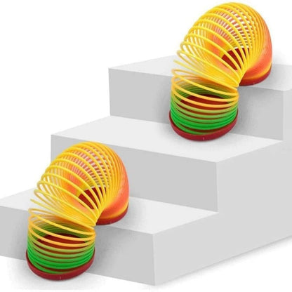 لعبة الزنبرك الملونة