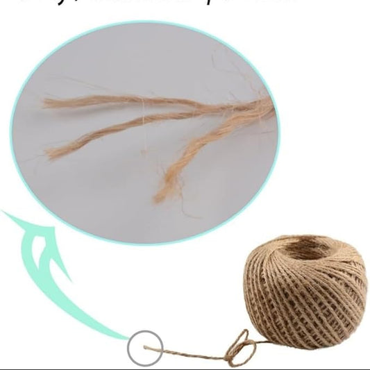 رول حبل خيش للأشغال اليدويه والفنيه