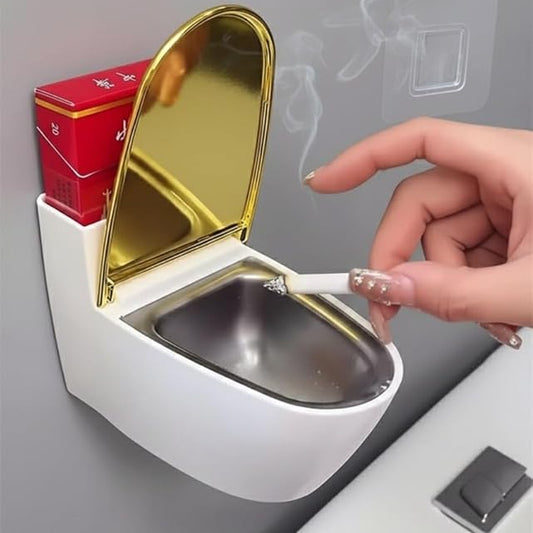 مكتة بتصميم مرح على شكل مرحاض