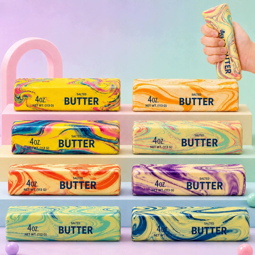 شكوتشي الزبدة السحرية للضغط – Butter Squishy
