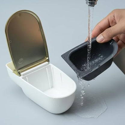 مكتة بتصميم مرح على شكل مرحاض