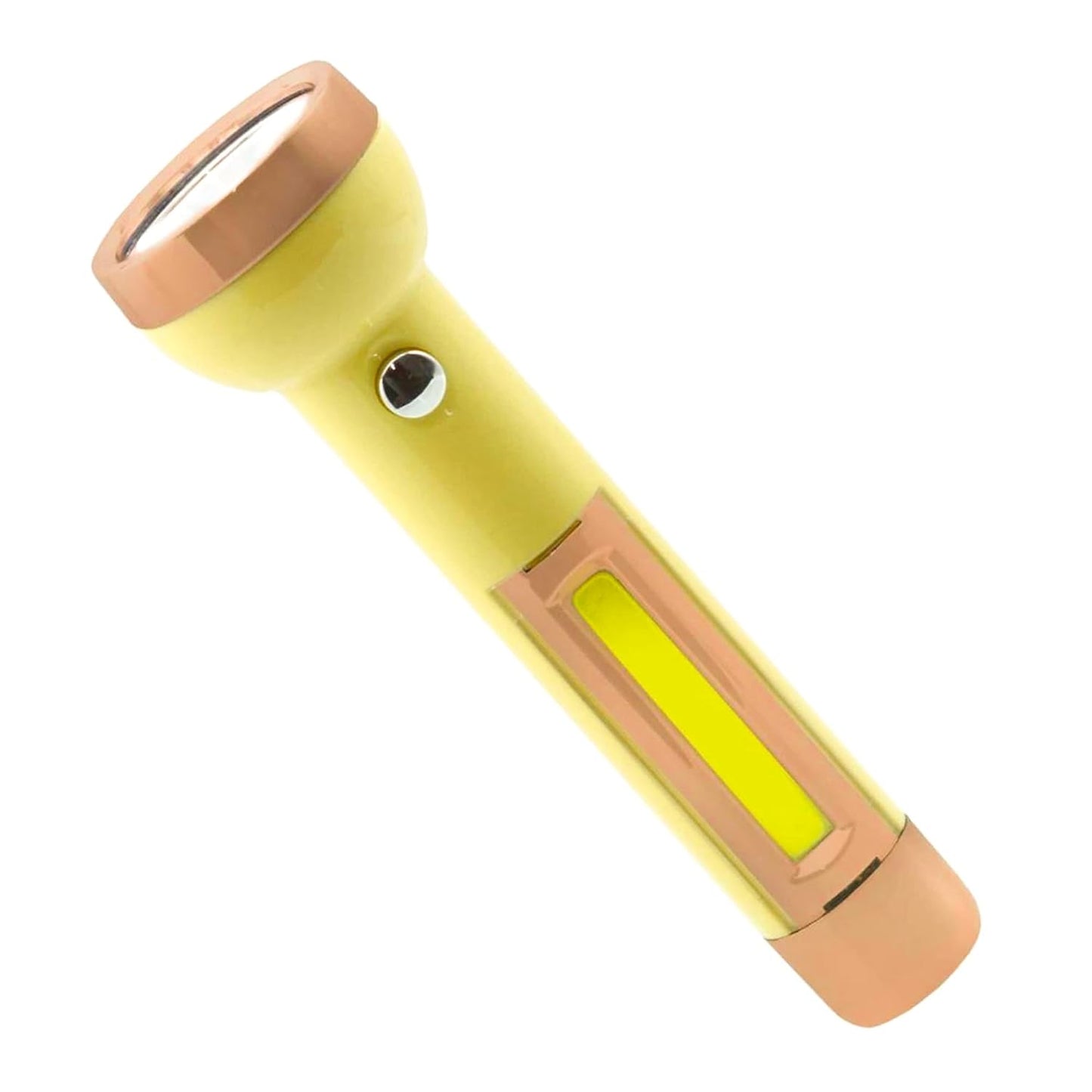 كشاف LED قابل للشحن AB SUPER مع كيبل شحن Micro USB