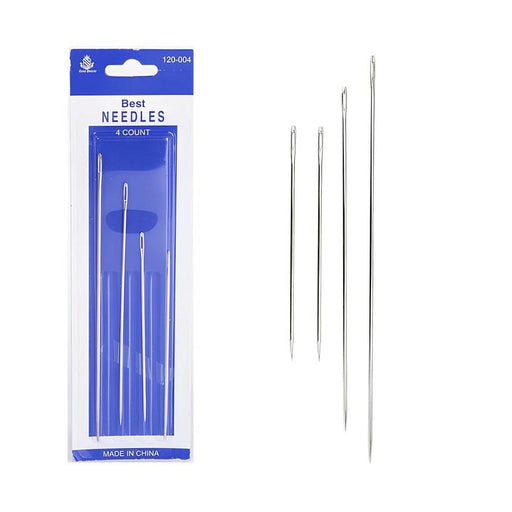 مجموعة إبر خياطة يدوية حجم كبير (عدد4)