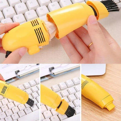 مكنسة غبار صغيرة USB – لتنظيف المكتب والكيبورد