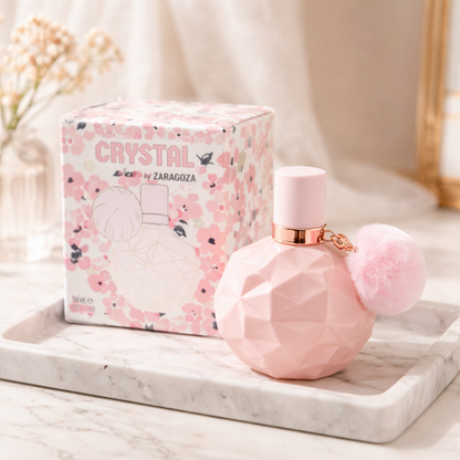 عطر كريستال الوردي  50 ml(Crystal Pink)  عبير الزهور والأنوثة
