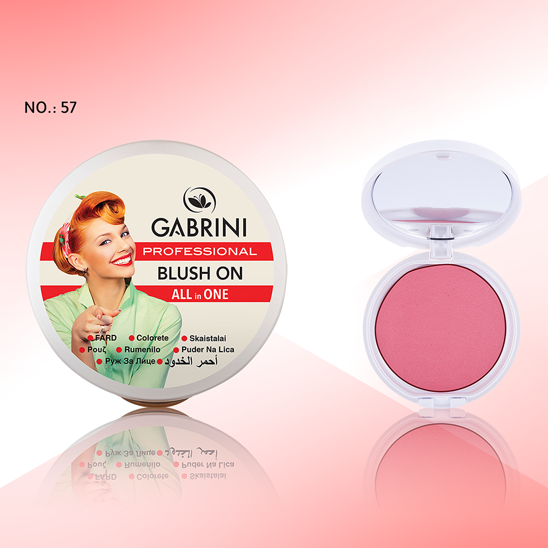 GABRINI احمر خدود بلاش أون
