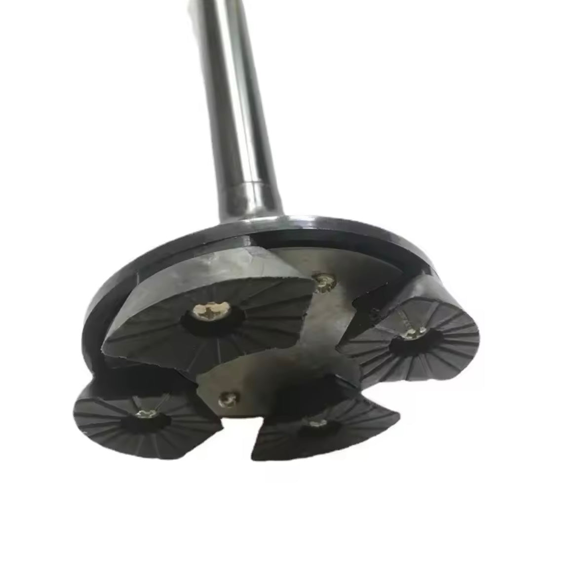 عصا (عكاز) ضد الانزلاق وقابلة للطي مع إضاءة ليد