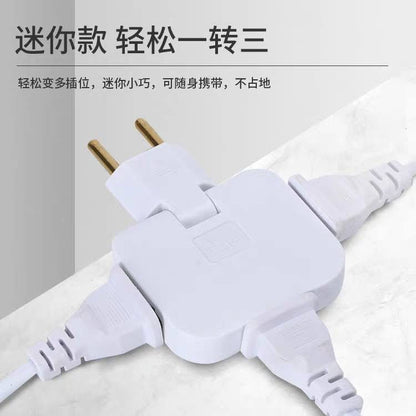 مثلث كهرباء متعدد المداخل 3 منافذ – 16A / 250V