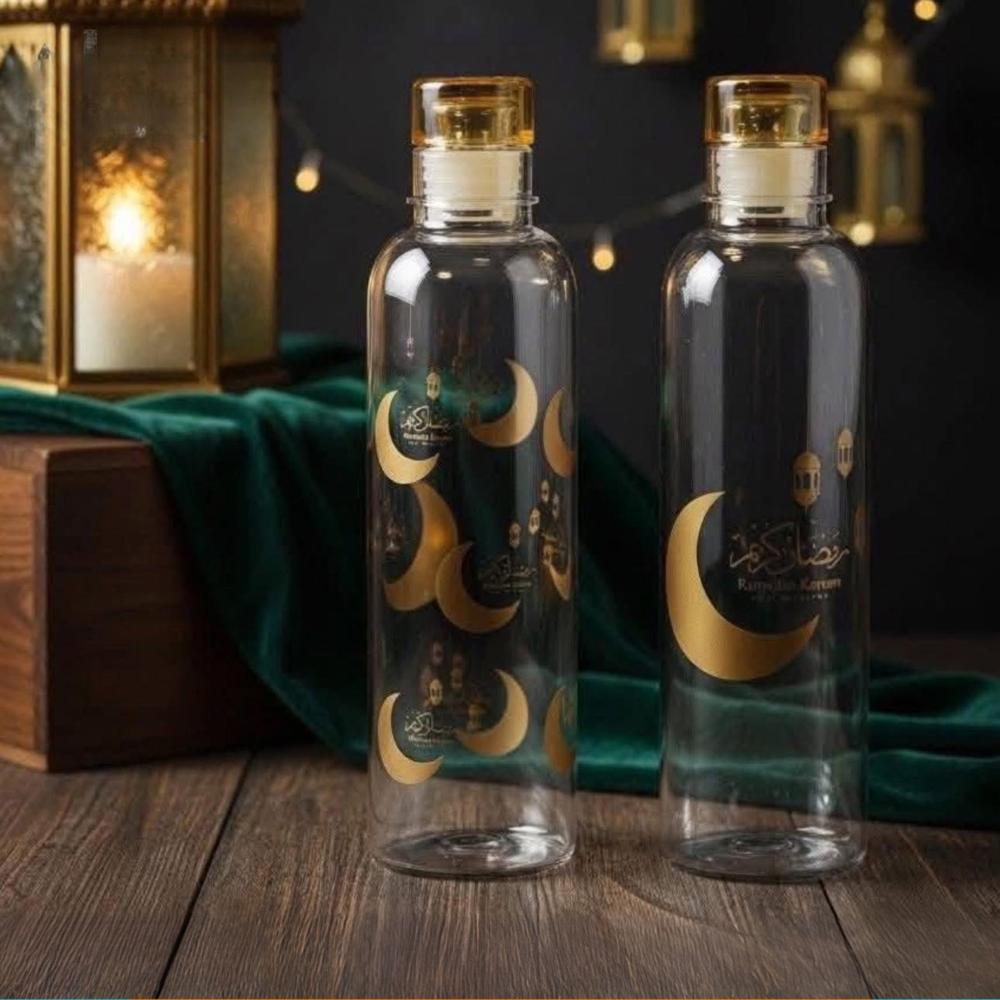 قنينة أكريلك بتصميم رمضاني - ٥٠٠ مل