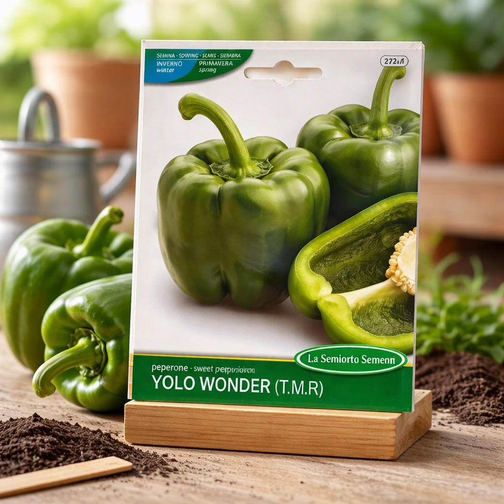 بذور فلفل حلو أخضر – Yolo Wonder