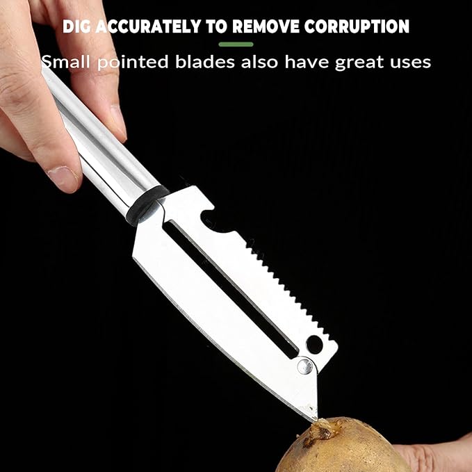 سكين تقشير متعدد الوظائف 3 في 1