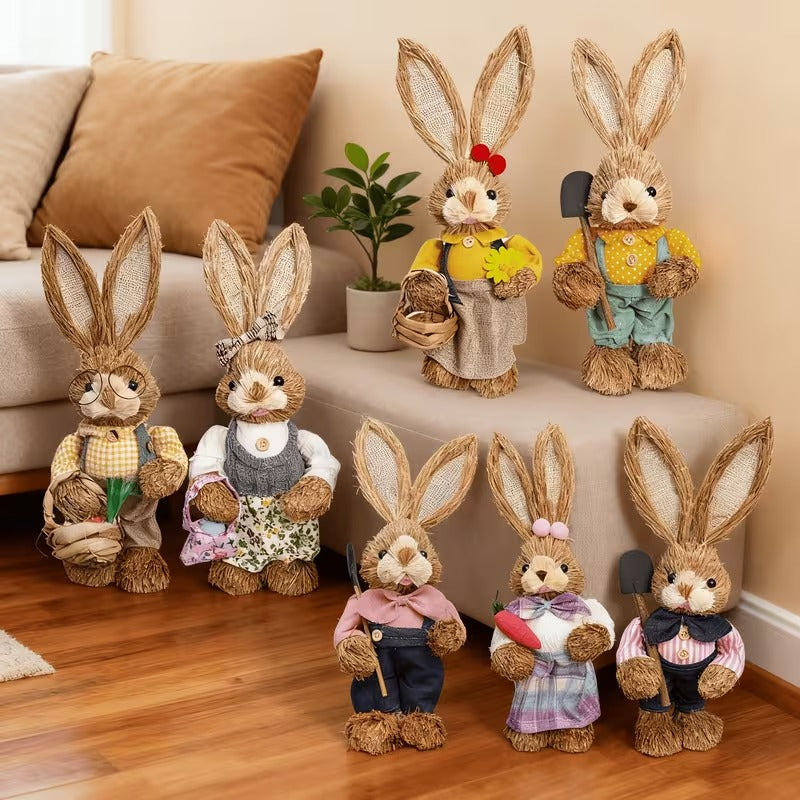 ارنب بيتر رابت المصنوعة من القش – ٣٦ سم - بلمسة ريفية