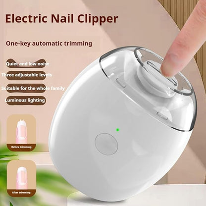مبرد أظافر كهربائي أوتوماتيك مع إضاءة LED 💅✨