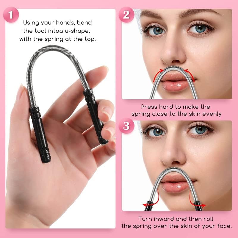 مزيل شعر الوجه الزنبركي