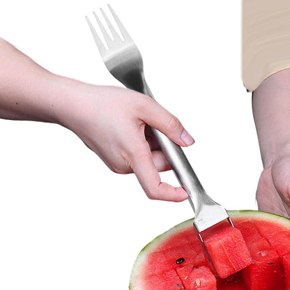 شوكة وتقطيع البطيخ – اداة تقطيع فواكه متعددة الاستخدام