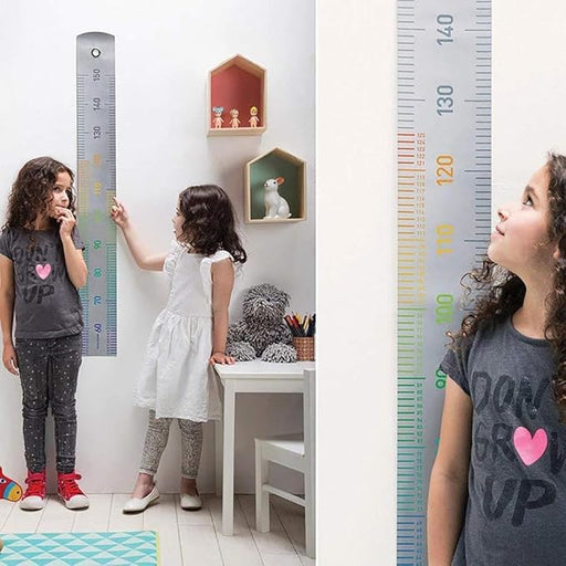 مسطرة قياس طول الأطفال الجدارية القابلة للخدش (Scratch Wall Height Ruler)