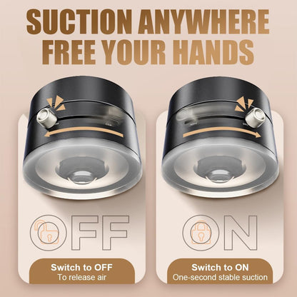 ستاند مغناطيسي ثقيل للموبايل - بيركب عالمكتب بشفط الهواء