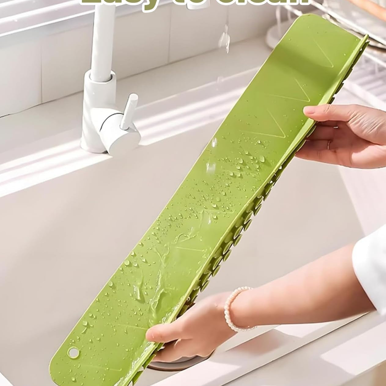 حاجز مياه سيليكون لحواف المجلى