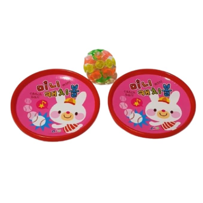 كرة لاصقة بكؤوس شفط مع الواح التقاط – لعبة رمي والتقاط للأطفال