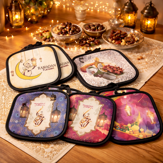 زوج مسكات أواني رمضانية