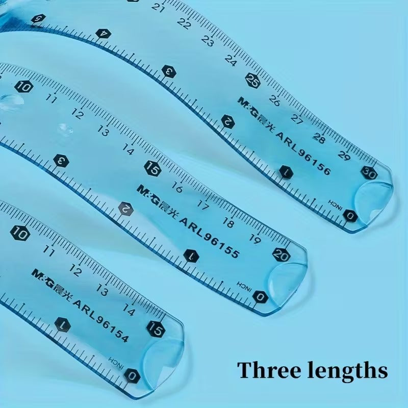 مسطرة مطاطية مرنة 30cm