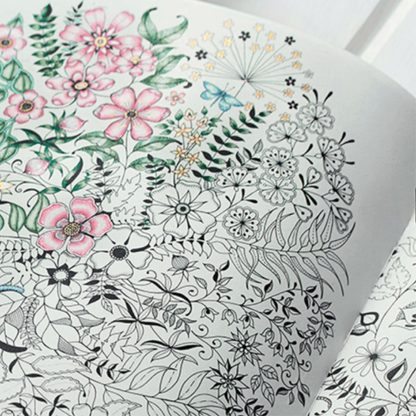 دفتر تلوين الماندالا للكبار - للاسترخاء وتفريغ الطاقة - الحجم الصغير