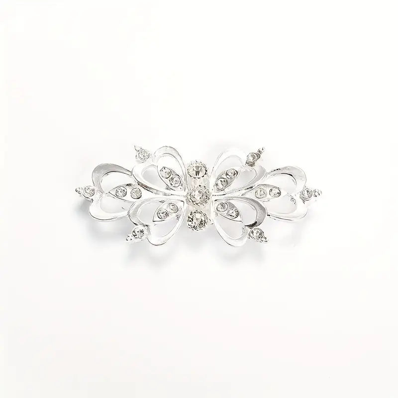 مشبك قميص عصري للنساء-سلفر