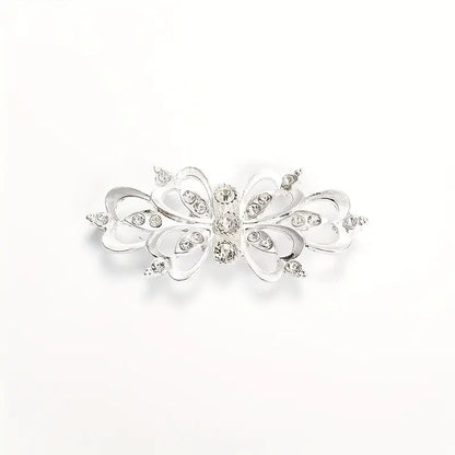 مشبك قميص عصري للنساء-سلفر