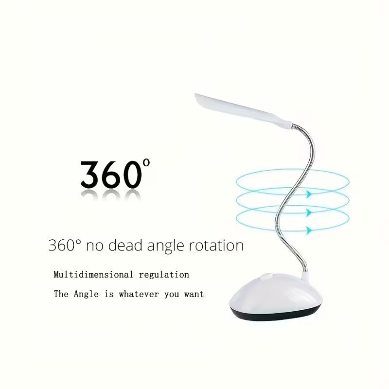 مصباح مكتب صغير LED قابل للطي