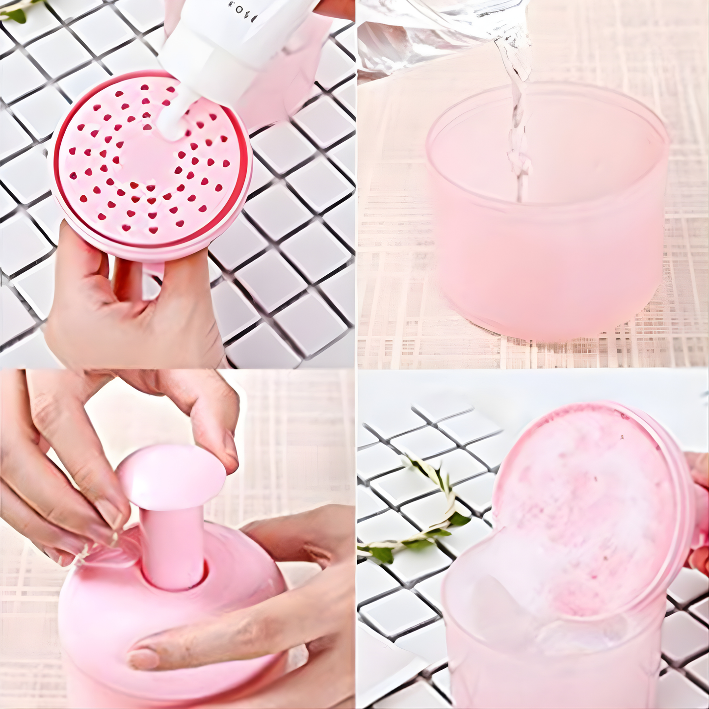 كوب صنع رغوة غسول الوجه – أداة تنظيف البشرة (Foam Maker)