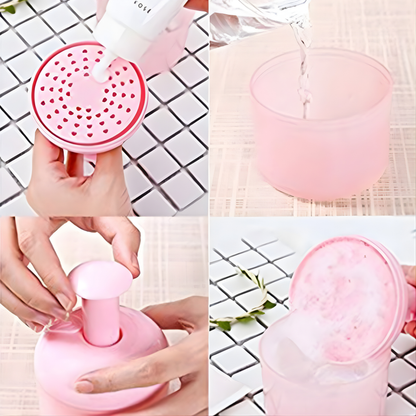 كوب صنع رغوة غسول الوجه – أداة تنظيف البشرة (Foam Maker)